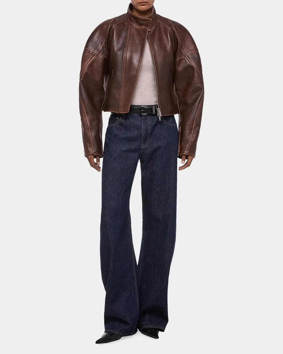 Helmut Lang Leather Saddle Jacket | Thumbnail 2