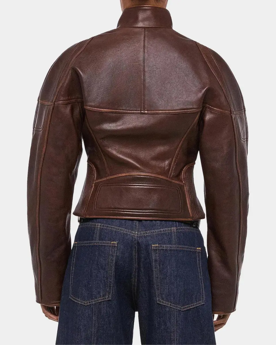 Helmut Lang Leather Saddle Jacket | Thumbnail 3