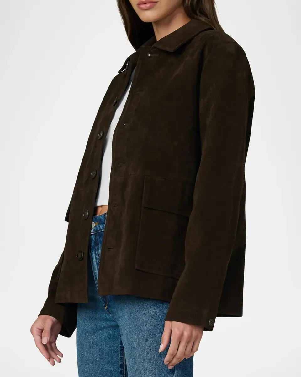 Joe's Jeans The Vegan Suede Chore Jacket | Thumbnail 6 Joe's Jeans The Vegan Suede Chore Jacket | Thumbnail 6