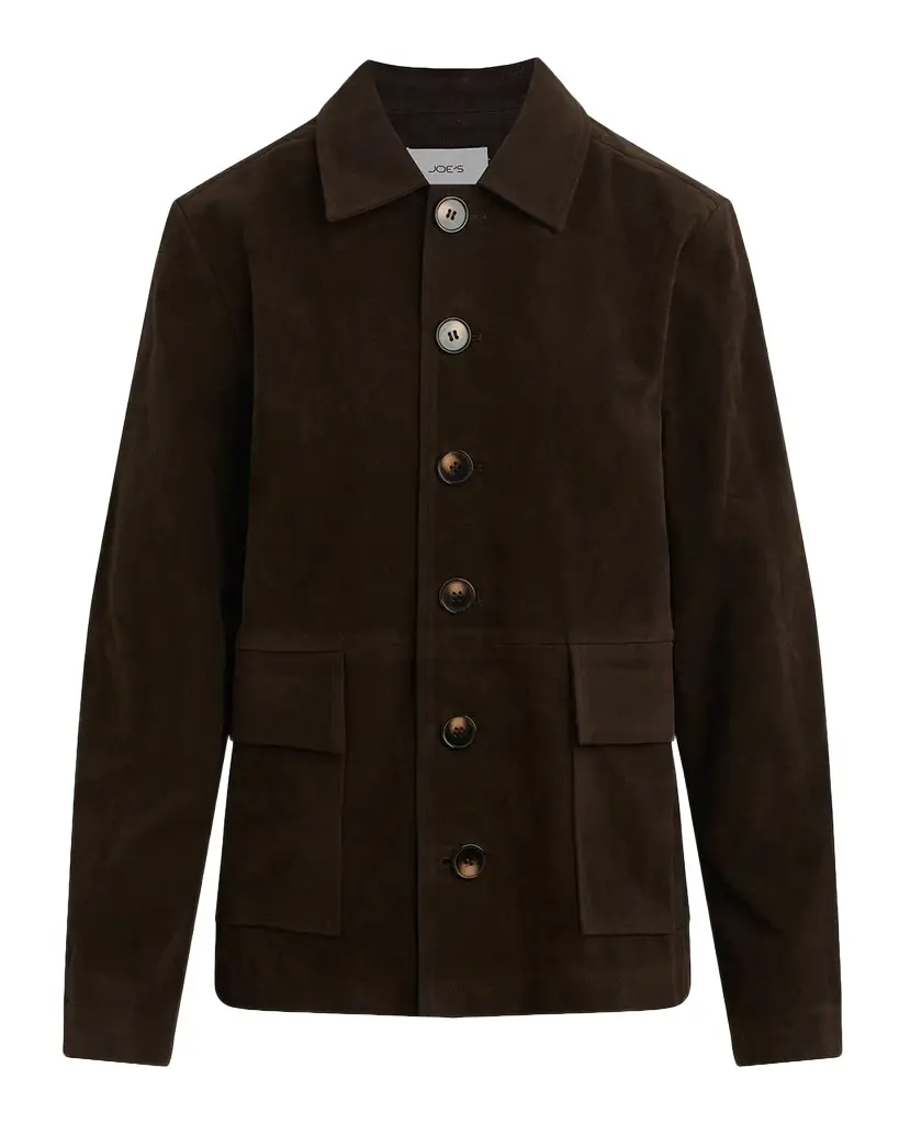 Joe's Jeans The Vegan Suede Chore Jacket | Image 1 Joe's Jeans The Vegan Suede Chore Jacket | Image 1