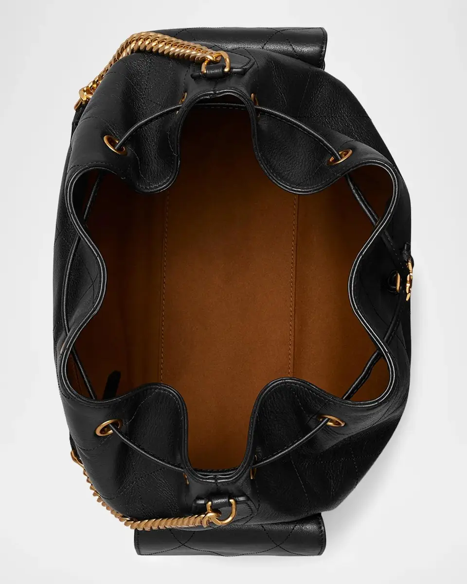 Tory Burch Large Charlie Quilted Leather Shoulder Bag | Thumbnail 4