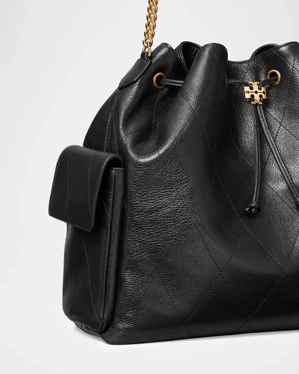 Tory Burch Large Charlie Quilted Leather Shoulder Bag | Thumbnail 5