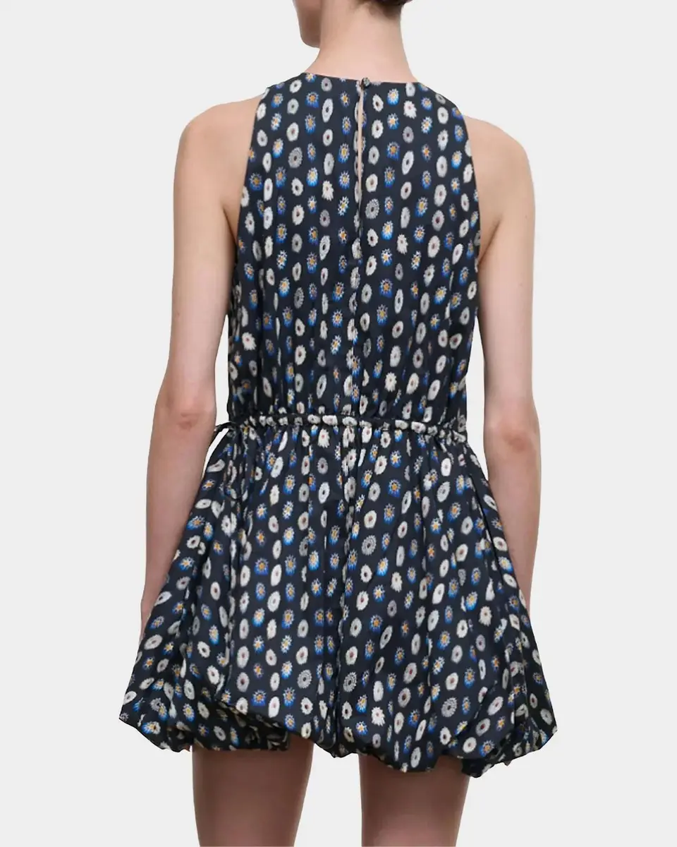 Staud Molly Cotton Bubble-Hem Mini Dress | Thumbnail 2 Staud Molly Cotton Bubble-Hem Mini Dress | Thumbnail 2