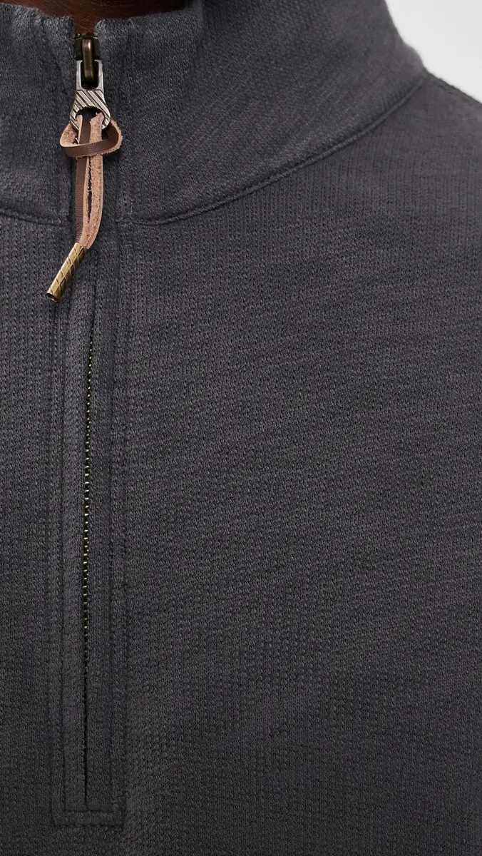 Billy Reid French Terry Half Zip | Thumbnail 6 Billy Reid French Terry Half Zip | Thumbnail 6