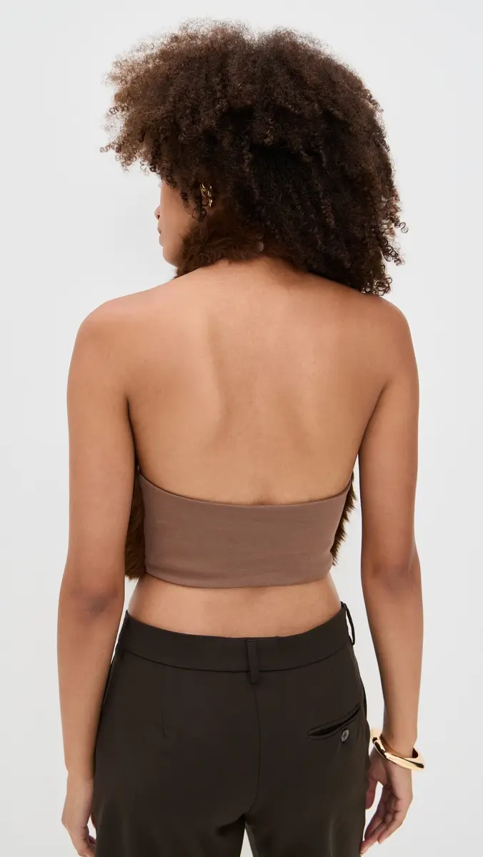 Bardot Julietta Faux Fur Top | Thumbnail 3