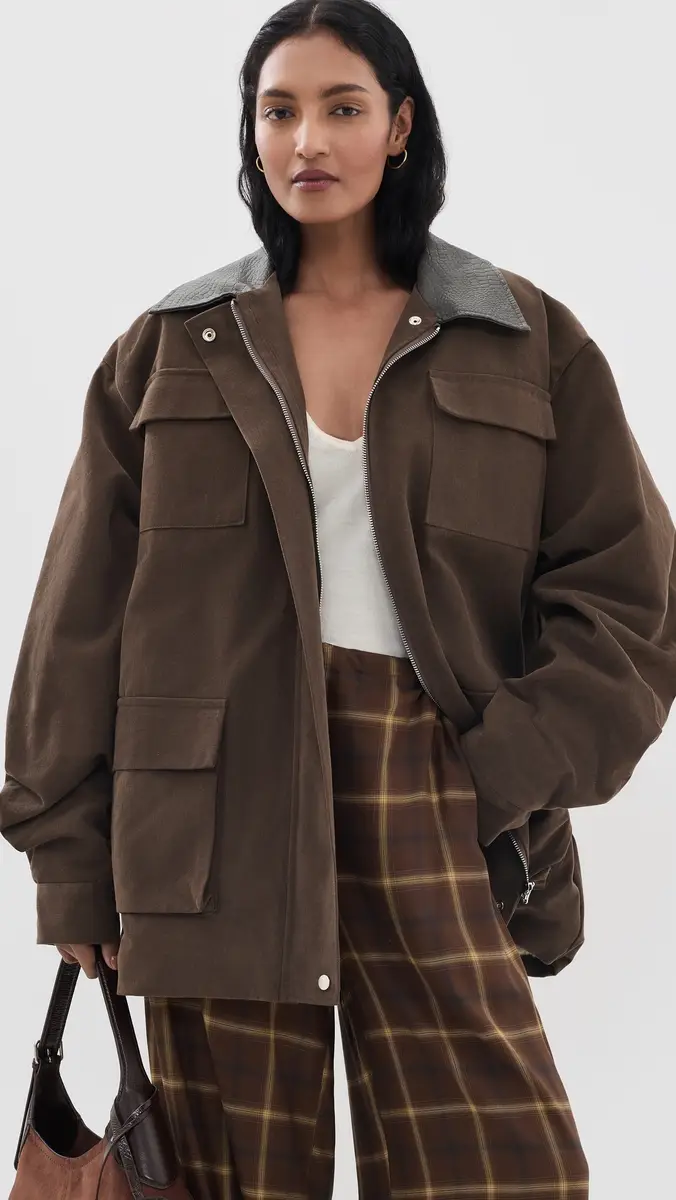 Source Unknown Baia Fleece Barn Jacket | Thumbnail 2 Source Unknown Baia Fleece Barn Jacket | Thumbnail 2