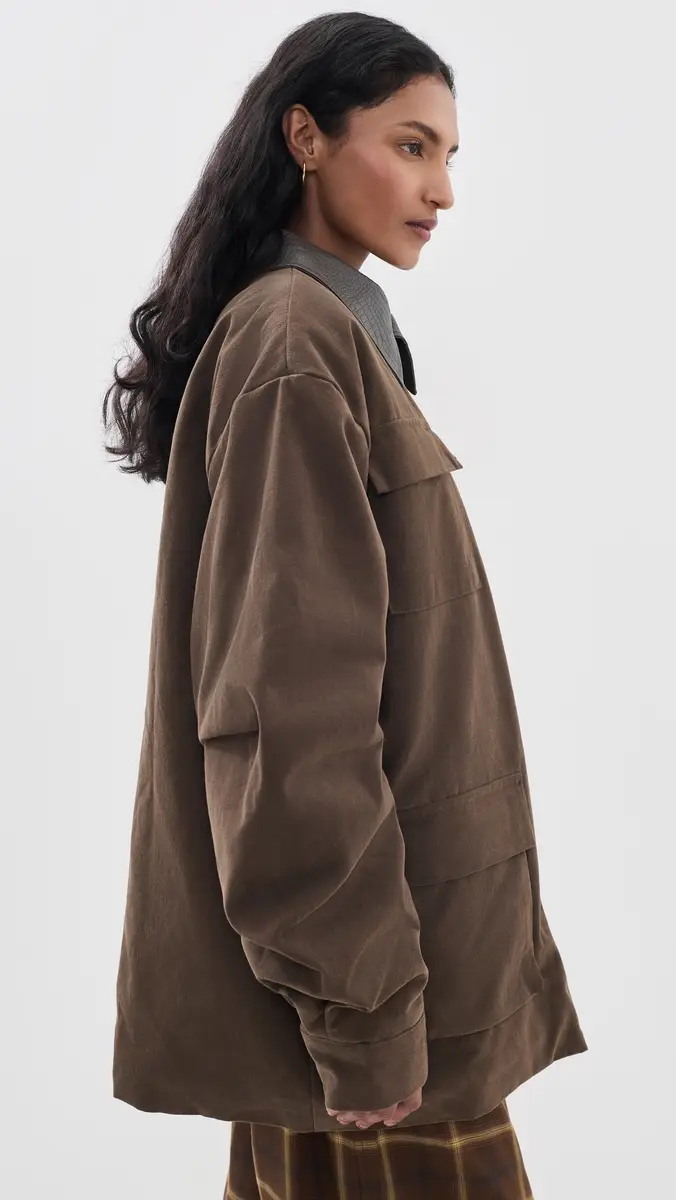 Source Unknown Baia Fleece Barn Jacket | Thumbnail 4 Source Unknown Baia Fleece Barn Jacket | Thumbnail 4