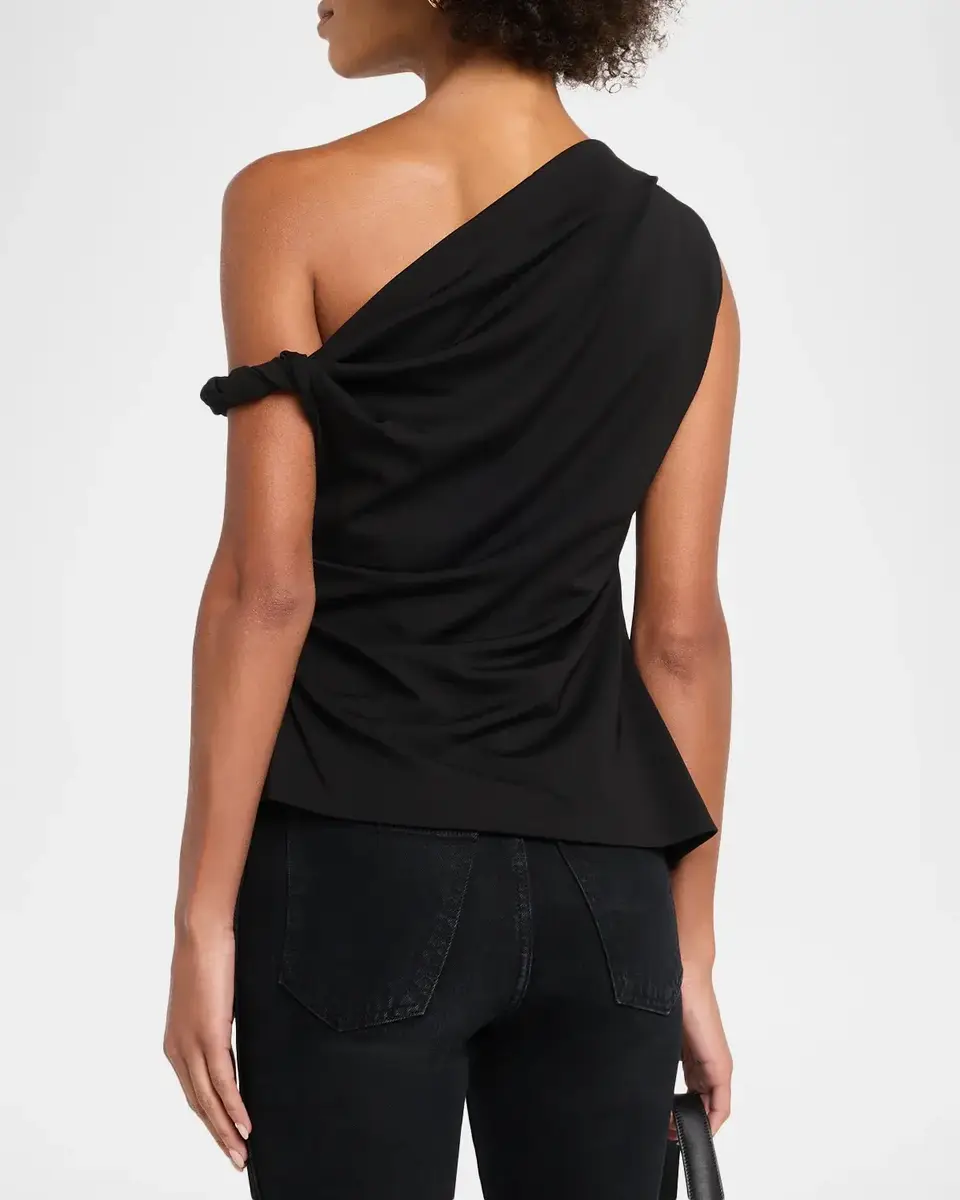 Simkhai Zerra Draped Asymmetric Top | Thumbnail 3 Simkhai Zerra Draped Asymmetric Top | Thumbnail 3