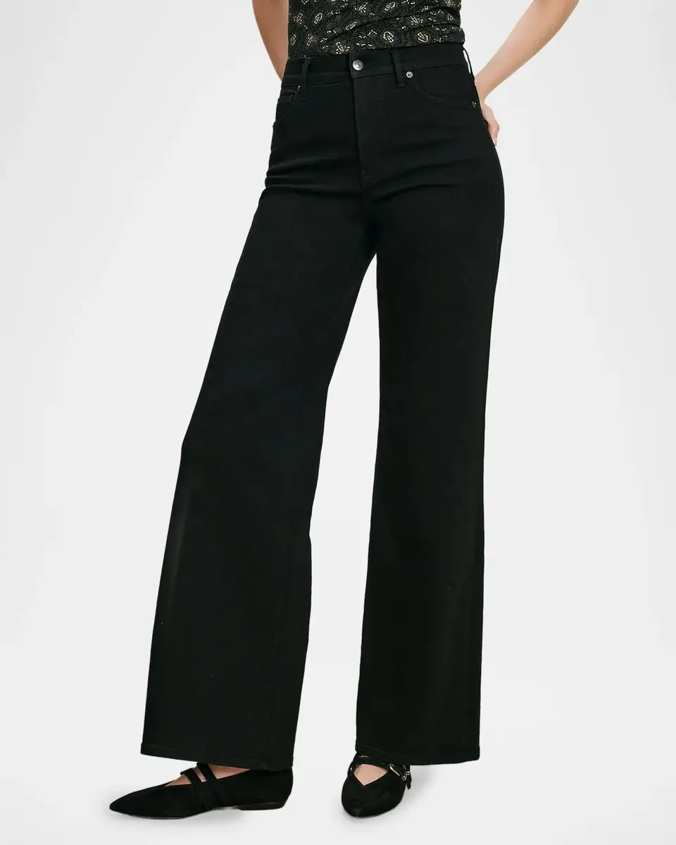 Veronica Beard Taylor Stretch Denim Wide-Leg Jeans | Thumbnail 4 Veronica Beard Taylor Stretch Denim Wide-Leg Jeans | Thumbnail 4