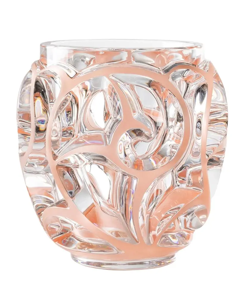 Lalique Tourbillon Crystal Vase | Image 1 Lalique Tourbillon Crystal Vase | Image 1