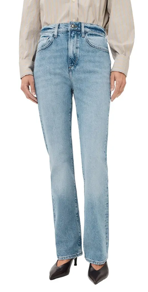 Favorite Daughter The Petite Shortie Valentina Boot Jeans Geneva | Image 1 Favorite Daughter The Petite Shortie Valentina Boot Jeans Geneva | Image 1