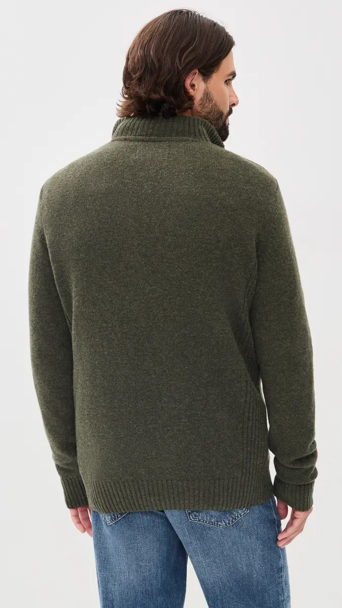 Barbour Nelson Quarter Zip Sweater | Thumbnail 4