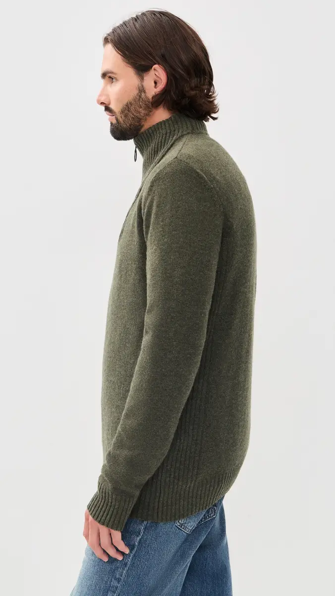 Barbour Nelson Quarter Zip Sweater | Thumbnail 5
