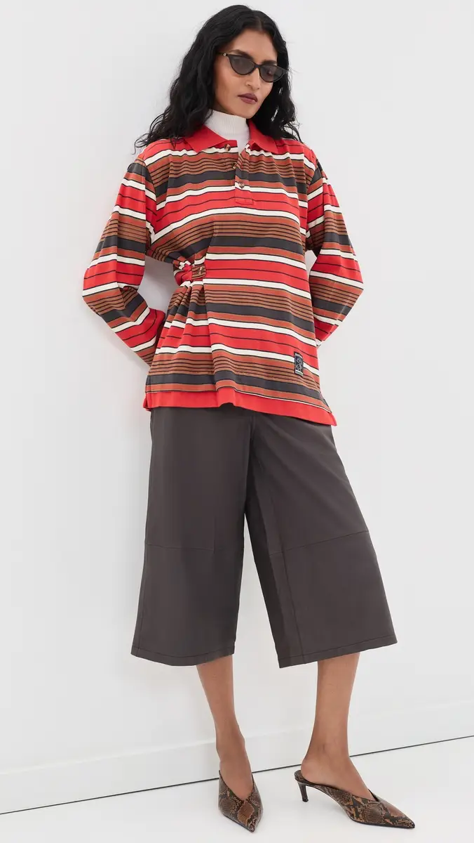Staud Hunter Leather Culottes | Thumbnail 6