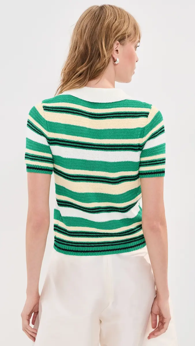 LE BOP Stripe Boucle Polo | Thumbnail 3