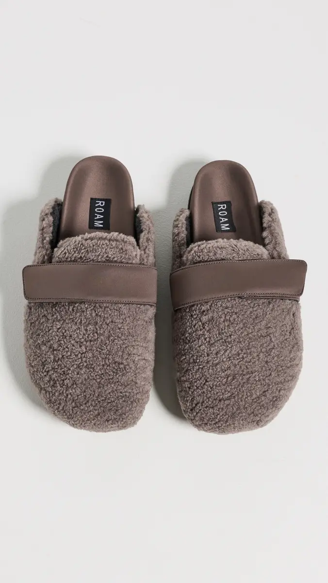 ROAM Fuzzy Loafer Mules | Thumbnail 5 ROAM Fuzzy Loafer Mules | Thumbnail 5