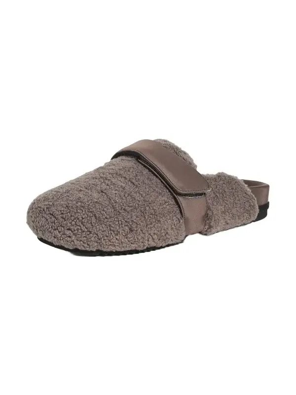 Fuzzy Loafer Mules Fuzzy Loafer Mules