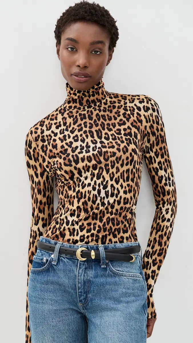 Alice + Olivia Delaina Turtleneck Top | Thumbnail 2 Alice + Olivia Delaina Turtleneck Top | Thumbnail 2