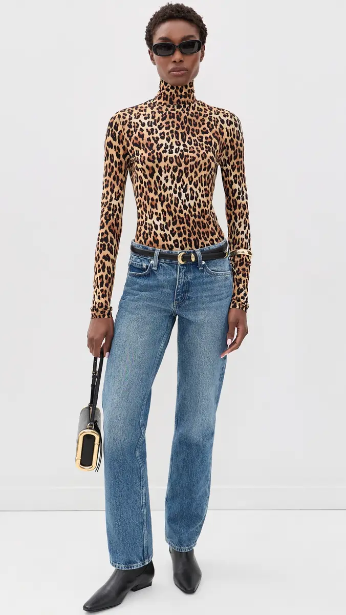 Alice + Olivia Delaina Turtleneck Top | Thumbnail 5 Alice + Olivia Delaina Turtleneck Top | Thumbnail 5