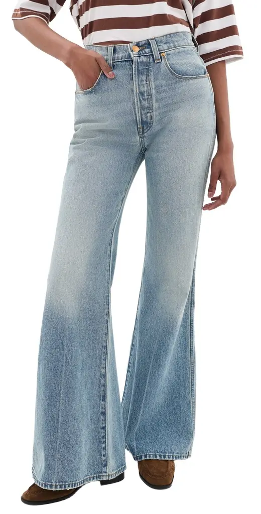 Jamie Haller The Elephant Bell Jeans Beach Indigo | Image 1 Jamie Haller The Elephant Bell Jeans Beach Indigo | Image 1