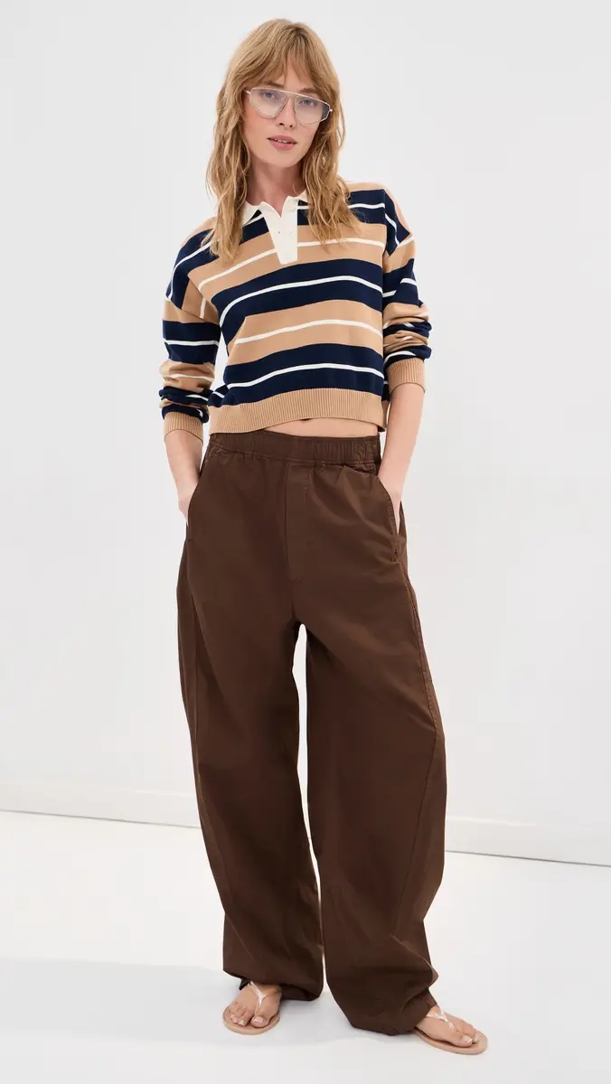 LE BOP Zadie Cropped Polo | Thumbnail 5 LE BOP Zadie Cropped Polo | Thumbnail 5