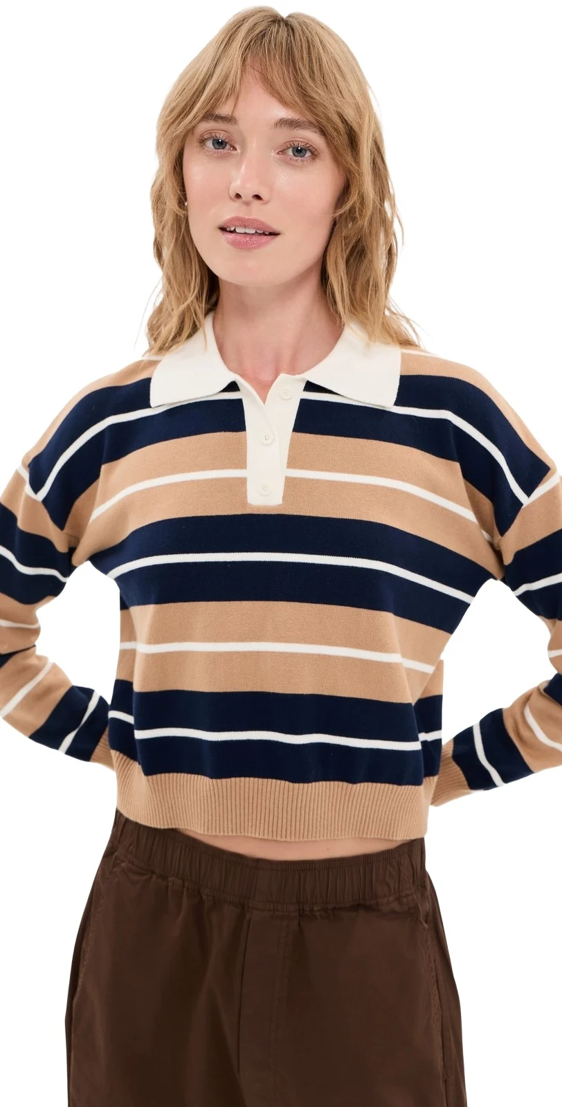 Zadie Cropped Polo Zadie Cropped Polo