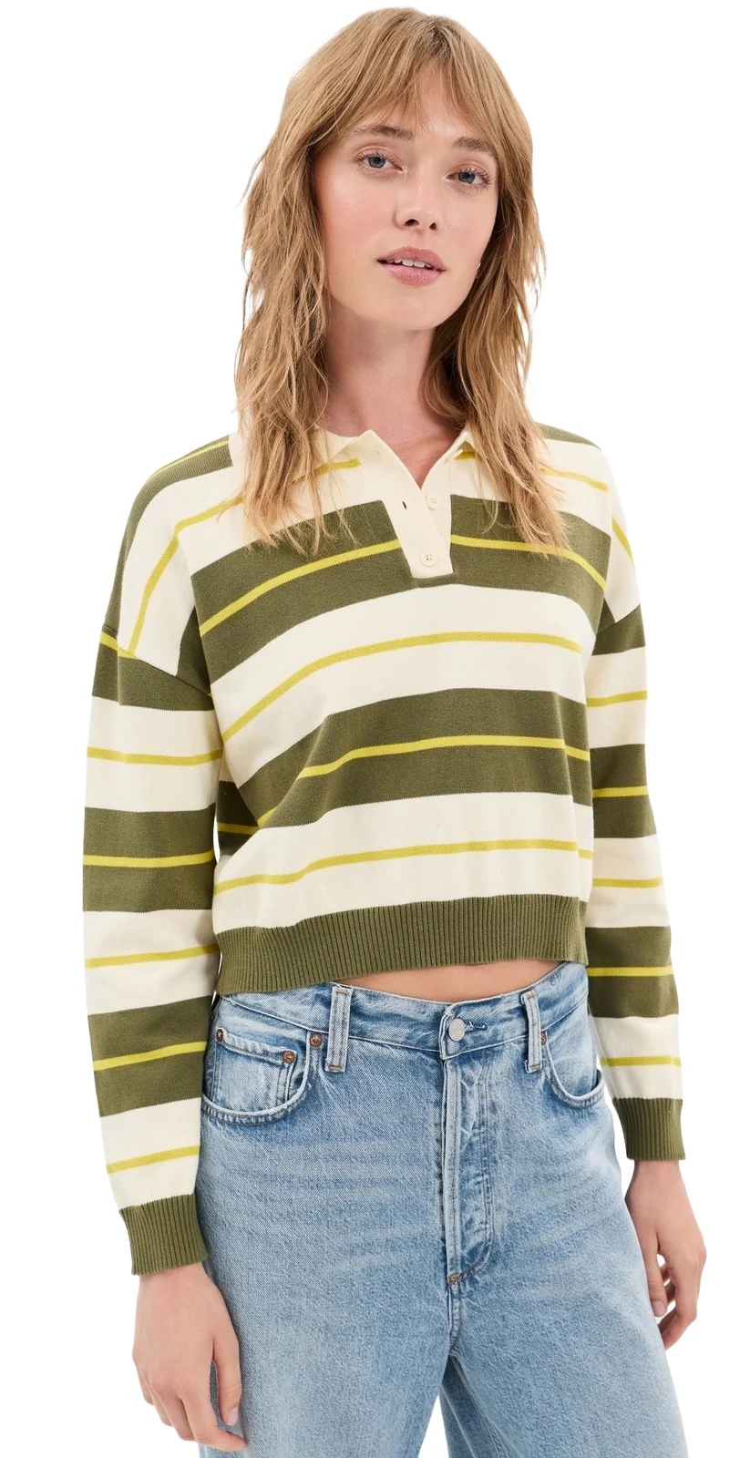 LE BOP Zadie Cropped Polo