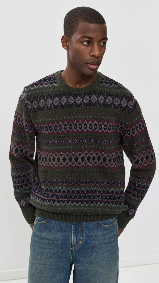 Barbour Case Fair Isle Wool Sweater | Thumbnail 2 Barbour Case Fair Isle Wool Sweater | Thumbnail 2