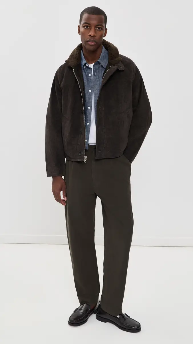 Citizens of Humanity Deck Suede Jacket In Brown Brown | Thumbnail 5 Citizens of Humanity Deck Suede Jacket In Brown Brown | Thumbnail 5