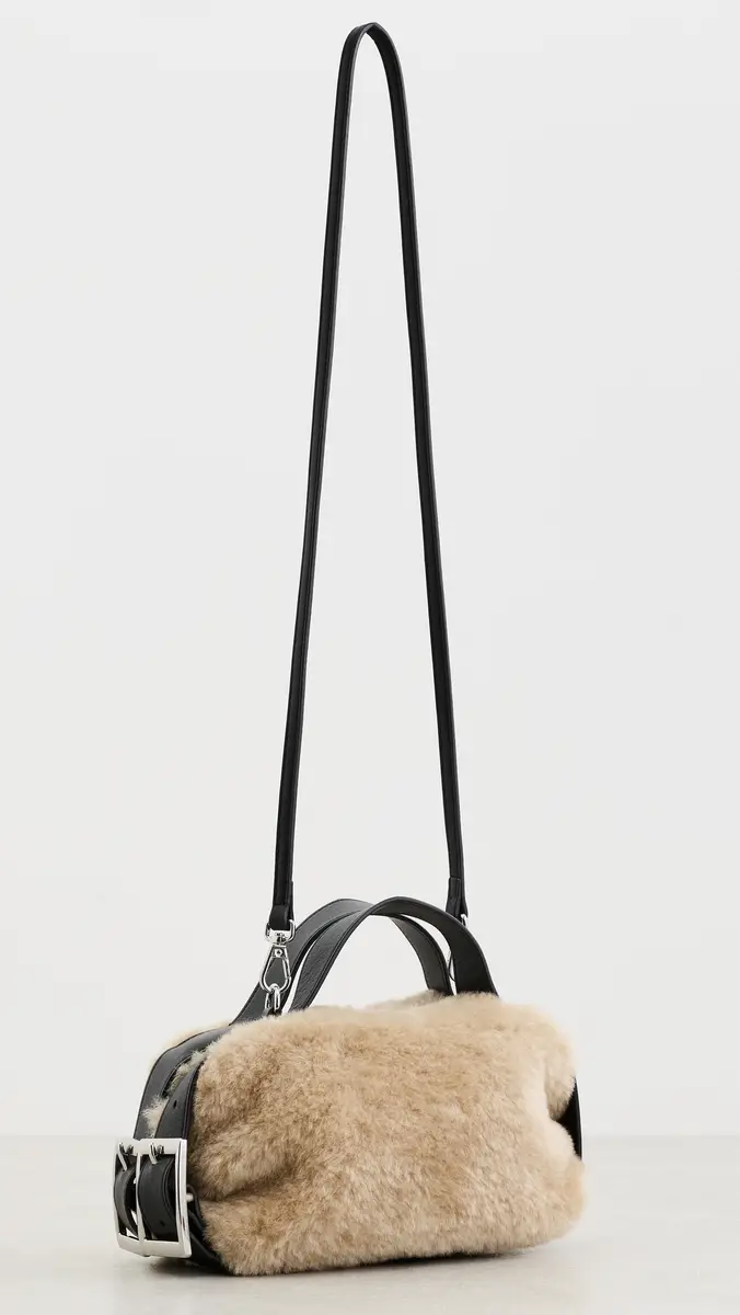Simone Rocha Mini Faux Fur Biker Belt Bag | Thumbnail 4 Simone Rocha Mini Faux Fur Biker Belt Bag | Thumbnail 4