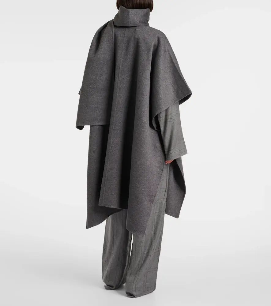 TOTEME Doublé scarf wool coat | Thumbnail 4 TOTEME Doublé scarf wool coat | Thumbnail 4