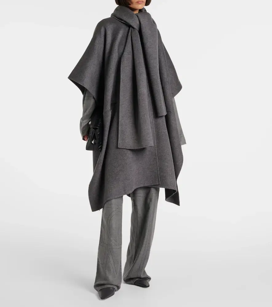 TOTEME Doublé scarf wool coat | Thumbnail 6 TOTEME Doublé scarf wool coat | Thumbnail 6