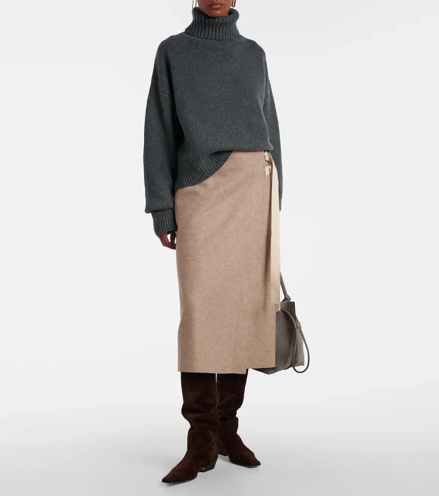 Extreme Cashmere N°434 Crop Xtra turtleneck sweater | Thumbnail 4