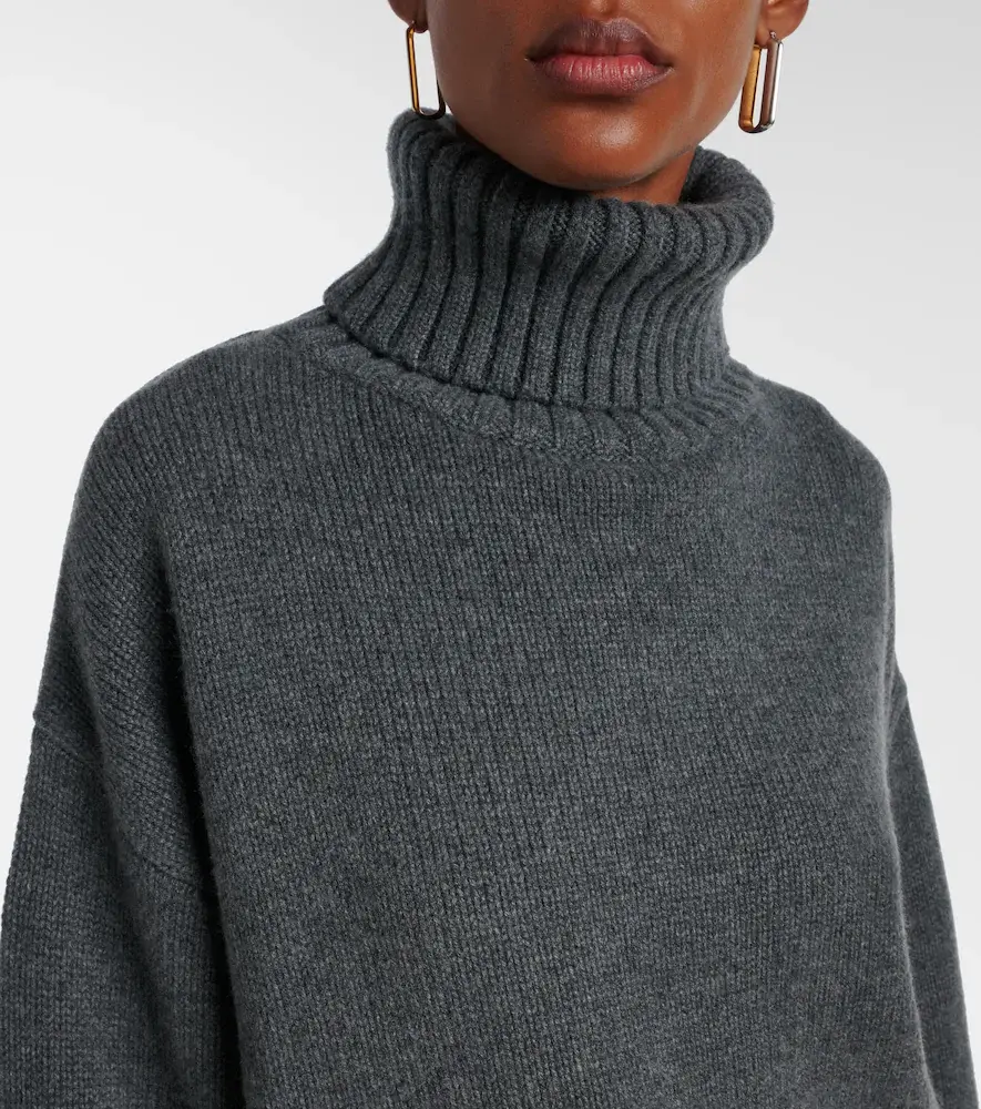 Extreme Cashmere N°434 Crop Xtra turtleneck sweater | Thumbnail 6