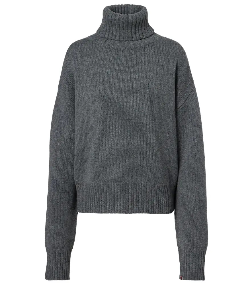 Extreme Cashmere N°434 Crop Xtra turtleneck sweater