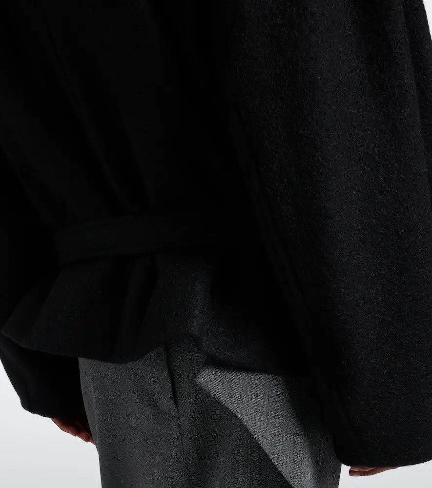 Lemaire Double-breasted alpaca and wool coat | Thumbnail 5