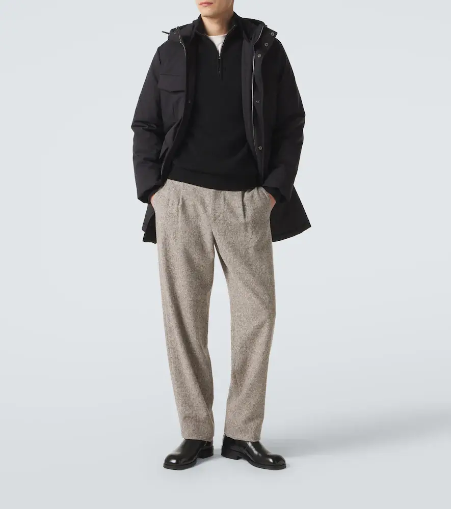 AGNONA Cashmere half-zip sweater | Thumbnail 4