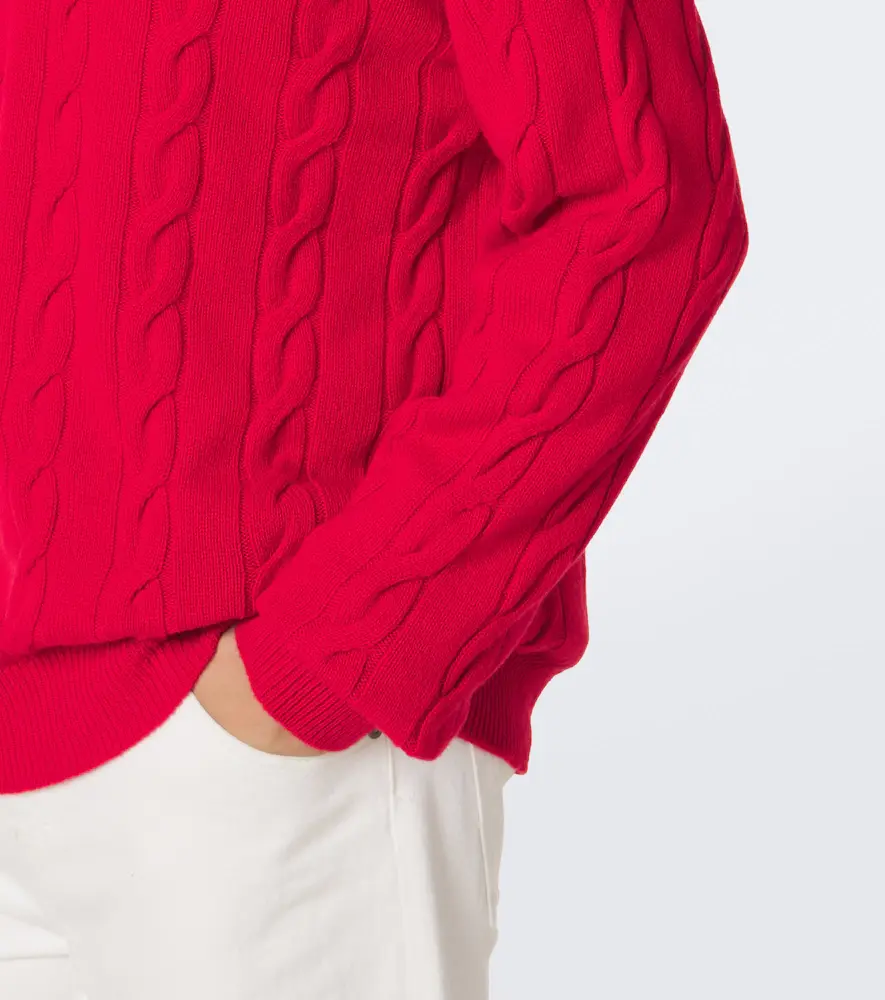 Kiton Cable-knit cashmere sweater | Thumbnail 3 Kiton Cable-knit cashmere sweater | Thumbnail 3