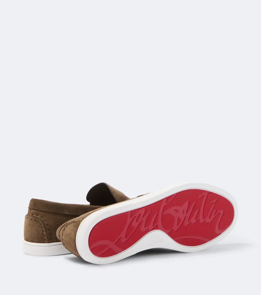 Christian Louboutin NeoCL Boat suede slip-on shoes | Thumbnail 4 Christian Louboutin NeoCL Boat suede slip-on shoes | Thumbnail 4