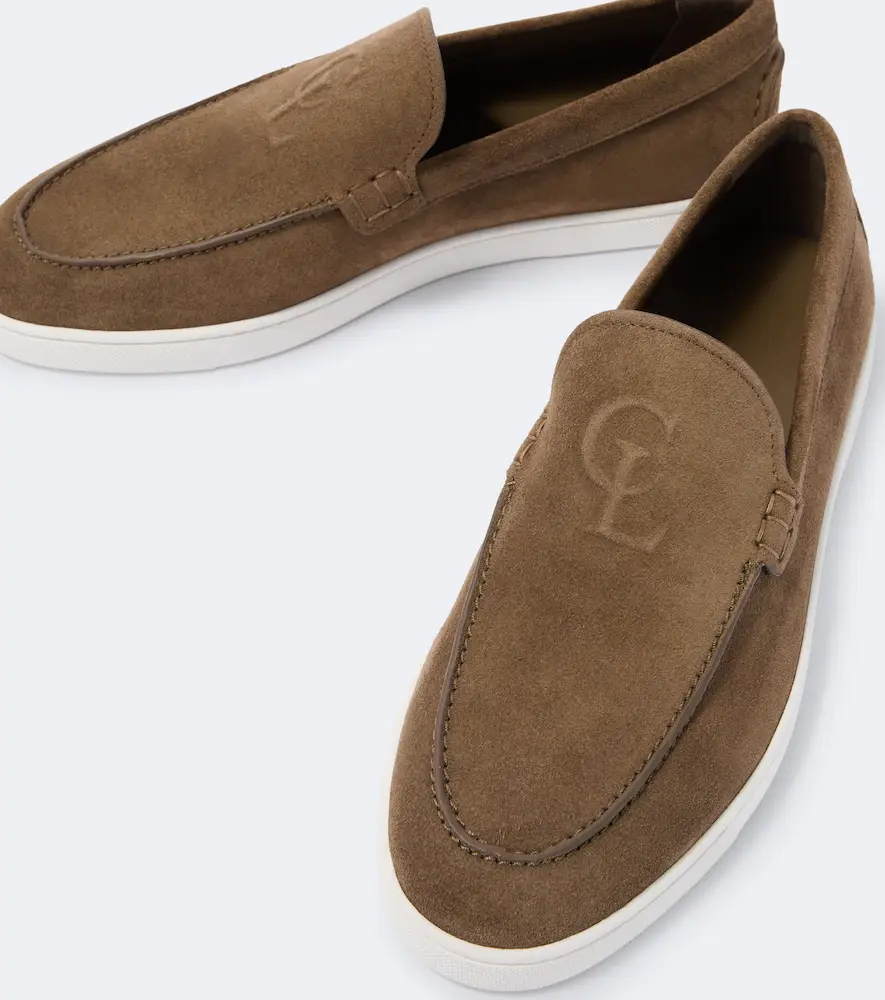 Christian Louboutin NeoCL Boat suede slip-on shoes | Thumbnail 6 Christian Louboutin NeoCL Boat suede slip-on shoes | Thumbnail 6
