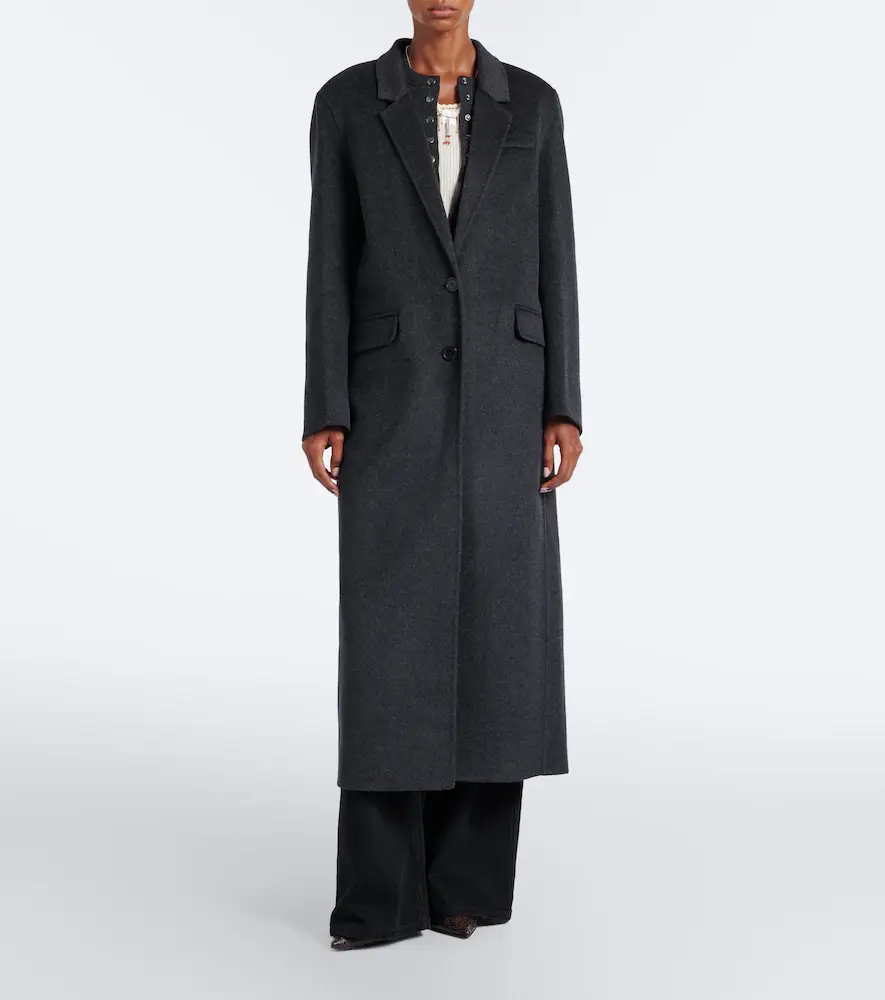 Isabel Marant Clesa wool and cashmere coat | Thumbnail 3 Isabel Marant Clesa wool and cashmere coat | Thumbnail 3