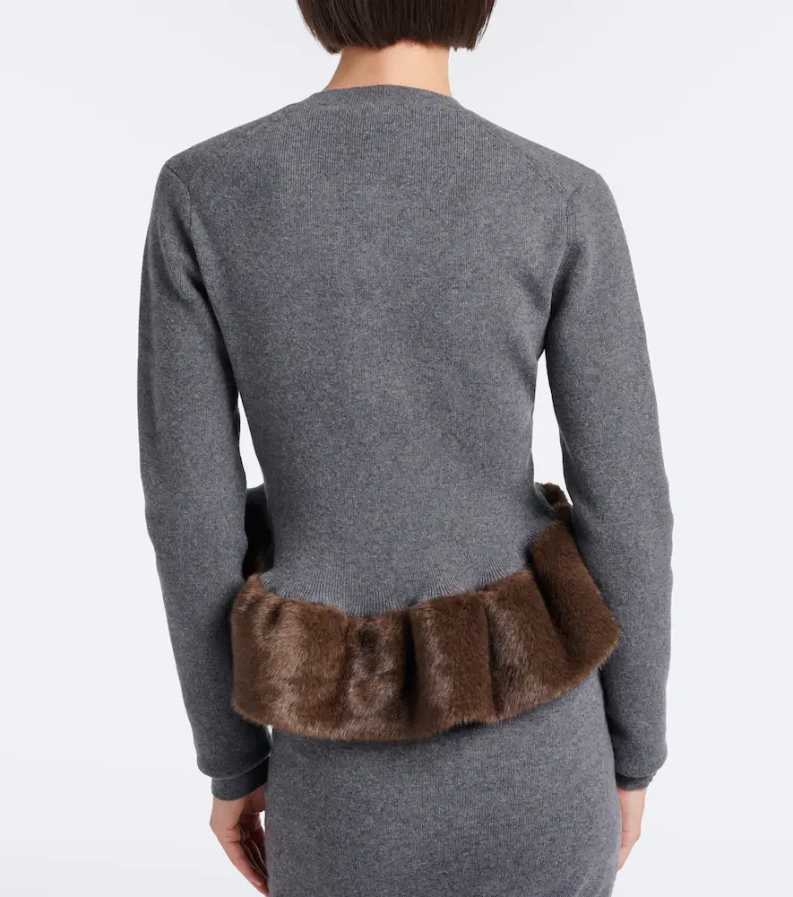 Stella McCartney Peplum wool-blend sweater | Thumbnail 2 Stella McCartney Peplum wool-blend sweater | Thumbnail 2