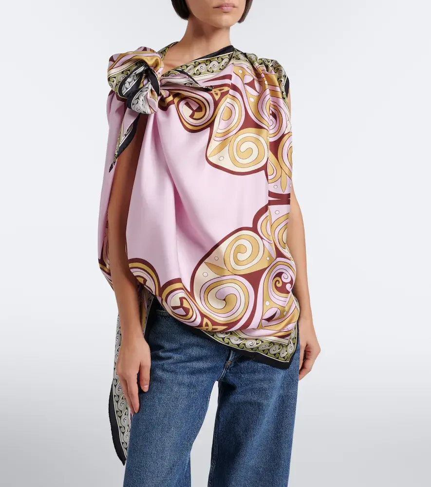 La DoubleJ Kells printed silk twill top | Thumbnail 2 La DoubleJ Kells printed silk twill top | Thumbnail 2