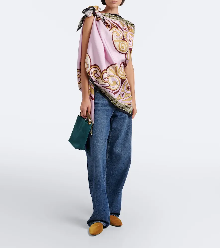 La DoubleJ Kells printed silk twill top | Thumbnail 3 La DoubleJ Kells printed silk twill top | Thumbnail 3