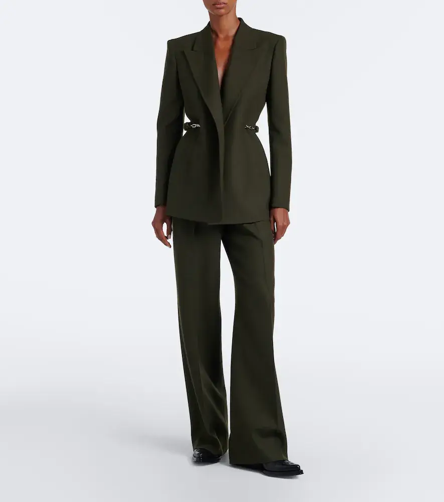 Gabriela Hearst Norman virgin wool wide-leg pants | Thumbnail 5 Gabriela Hearst Norman virgin wool wide-leg pants | Thumbnail 5