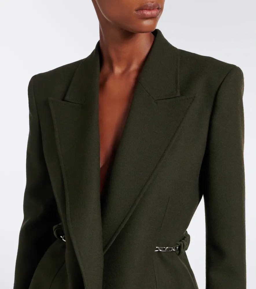 Gabriela Hearst Epona chain-detail virgin wool blazer | Thumbnail 3 Gabriela Hearst Epona chain-detail virgin wool blazer | Thumbnail 3