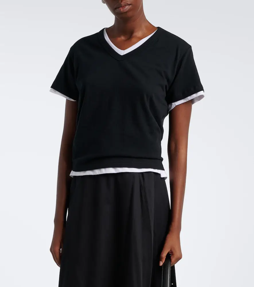 LESET Margo set of 2 cotton jersey T-shirts | Thumbnail 2 LESET Margo set of 2 cotton jersey T-shirts | Thumbnail 2