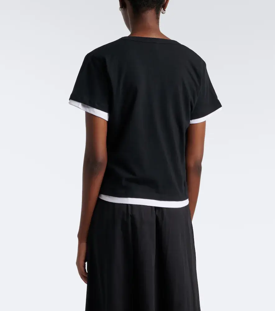 LESET Margo set of 2 cotton jersey T-shirts | Thumbnail 5 LESET Margo set of 2 cotton jersey T-shirts | Thumbnail 5