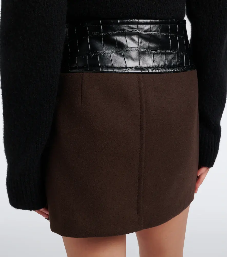 Sportmax Virgin wool wrap skirt | Thumbnail 3