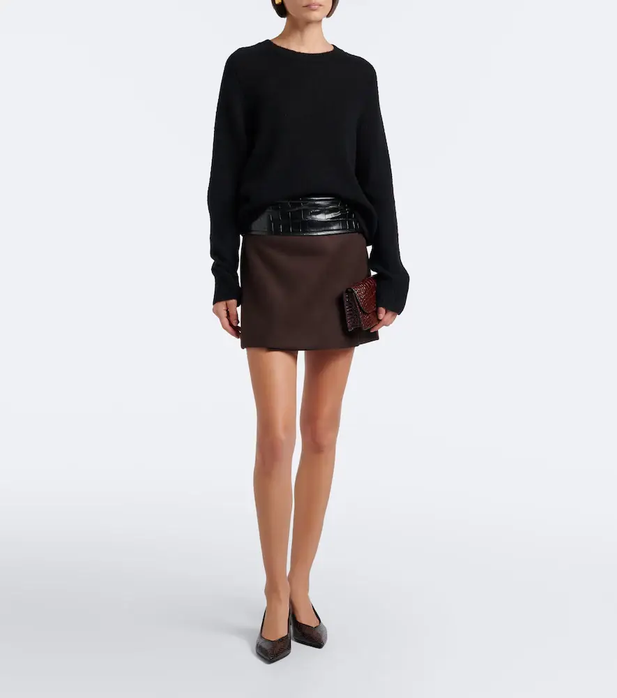 Sportmax Virgin wool wrap skirt | Thumbnail 5